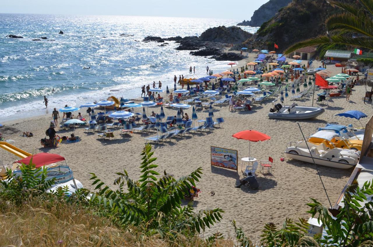 Hotel Marinella Capo Vaticano Exterior foto